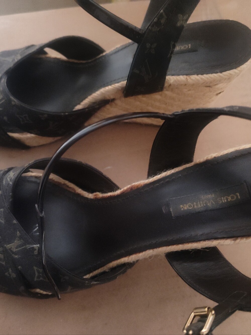 Louis Vuitton Marjoca Espadrille Wedge - Picture 3 of 14